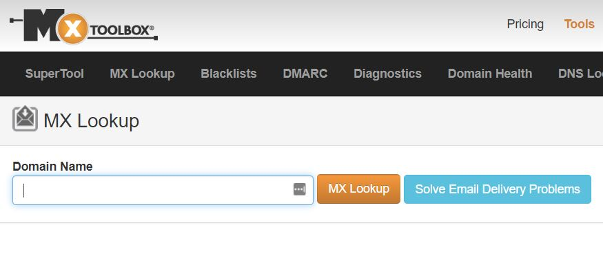 screenshot of MxToolbox Adaptive Blacklist Monitoring